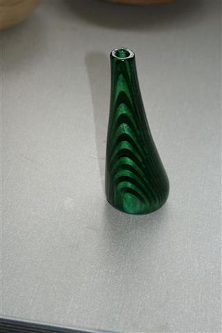 Bud vase by Pat Hughes